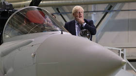 Moscow mocks Boris Johnson's fighter jet stunt