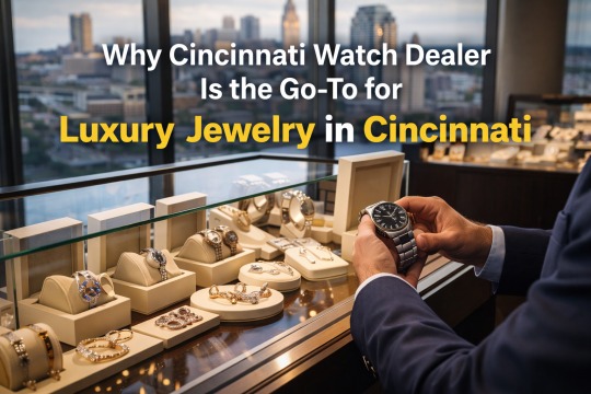 Why Cincinnati Watch Dealer Is the Go-To for Luxury Jewelry in Cincinnati